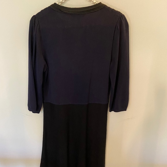 Navy and black BCBGMaxAzria Dress - Picture 2 of 3